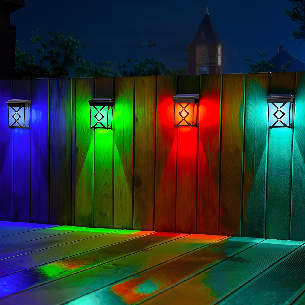 Sentry Motion Sensor Solar Wall Lights, 2-Pack