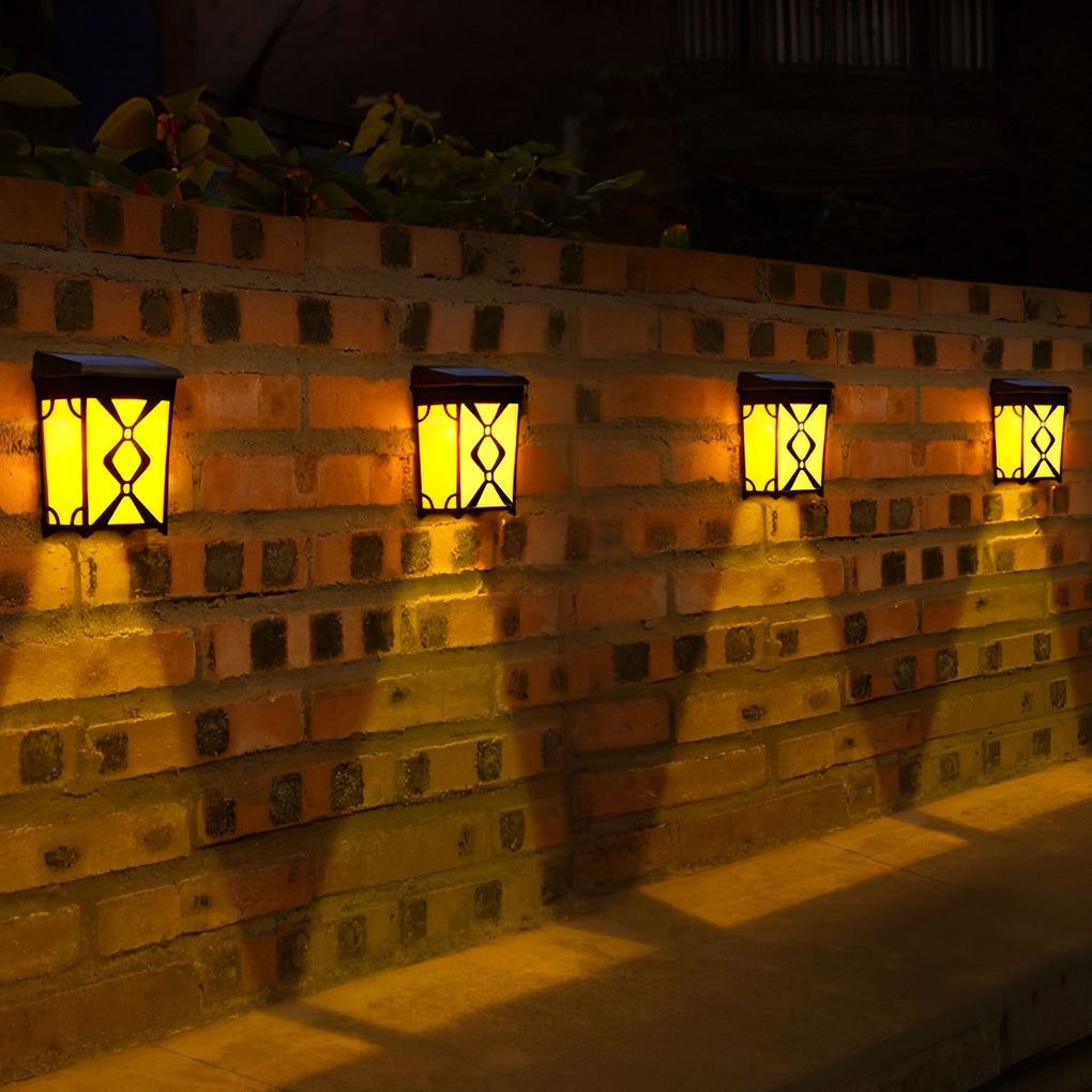 Sentry Motion Sensor Solar Wall Lights, 2-Pack