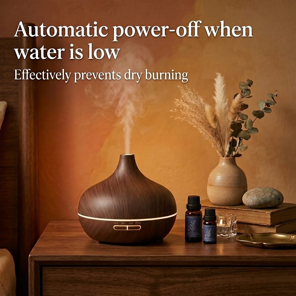 MistWood Wood Grain Aroma Diffuser
