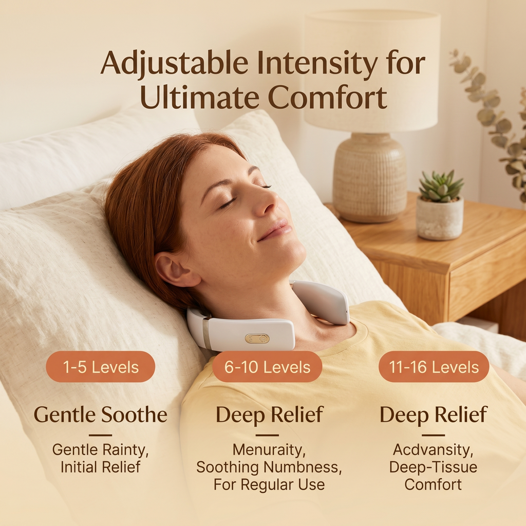 ShiatsuFlex Cordless Heat Neck Massager