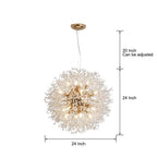 Thicket 24'' LED Vintage Chandelier