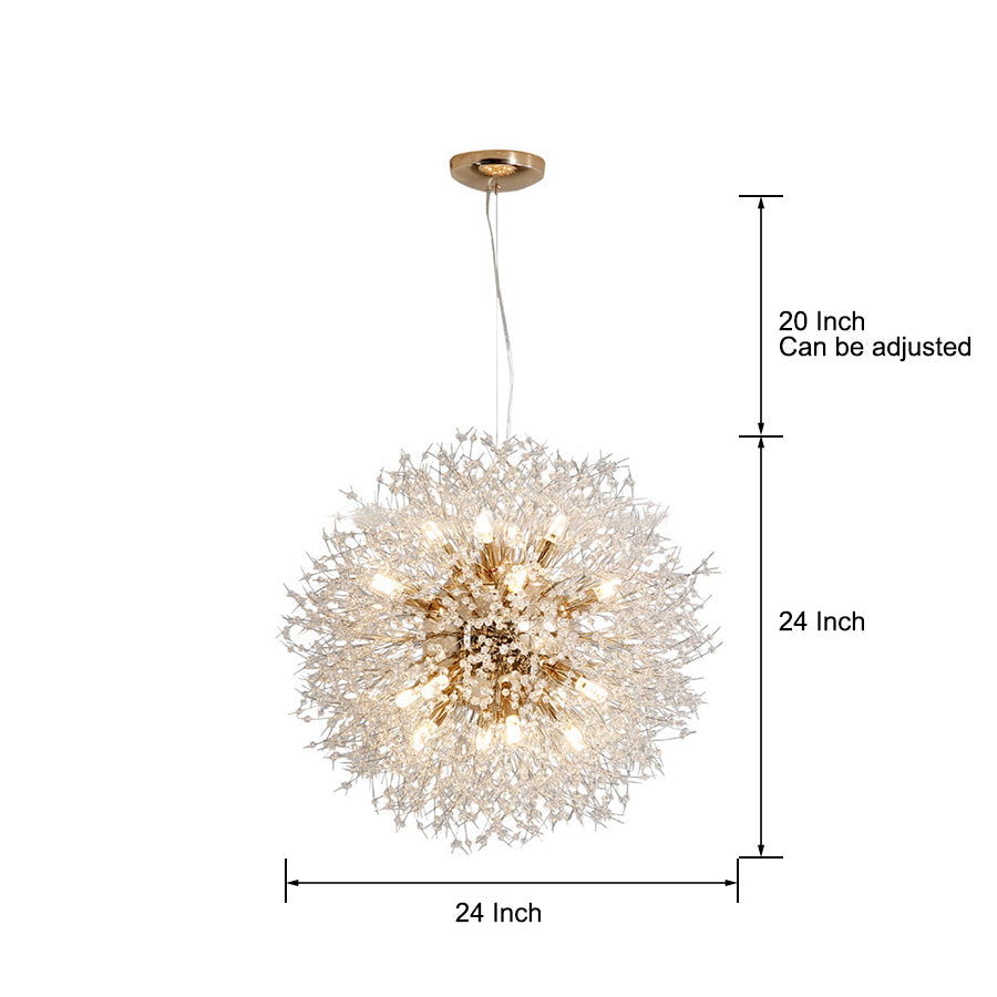 Thicket 24'' LED Vintage Chandelier
