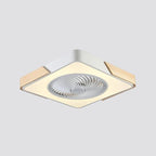 SilentFlow 21'' Bladeless LED Flush Mount Ceiling Fan Light