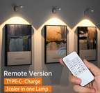 Glimmer 3-Pack USB Rechargeable Motion Sensor Wall Light
