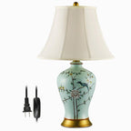 Songbird Porcelain Table Lamp, 23''