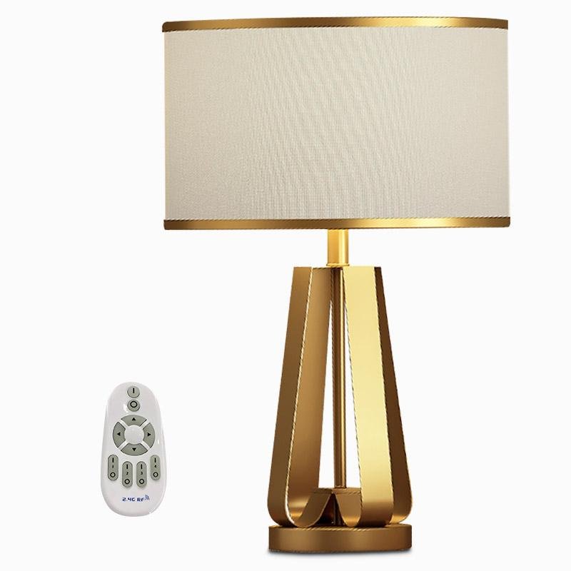 Axis 22" Brass Geometric Table Lamp