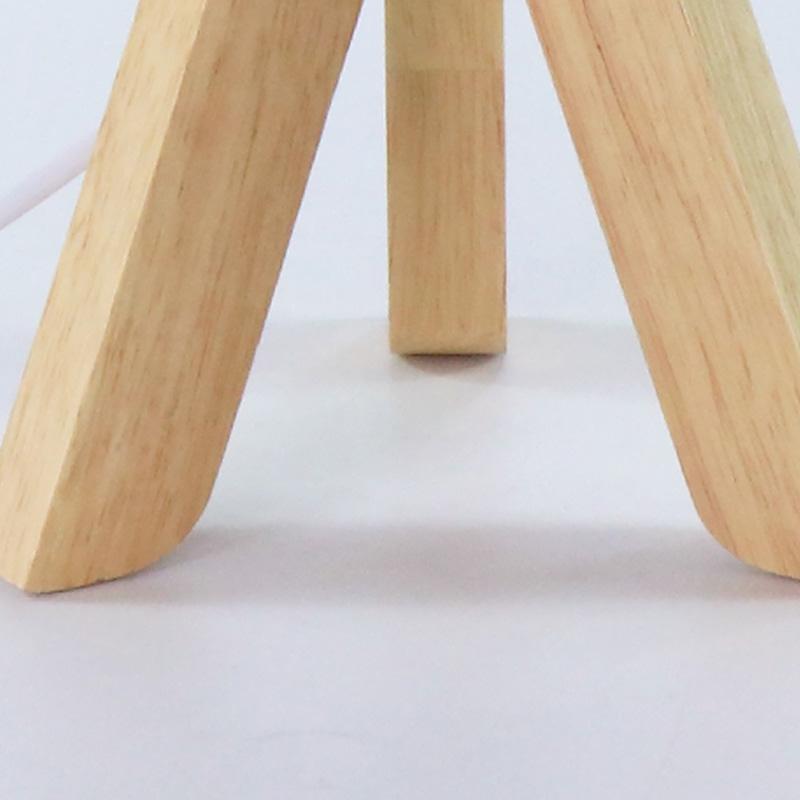 Woodgrain Nordic Tripod Table Lamp