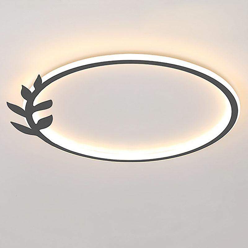 Folira Round LED Flush Mount Ceiling Light