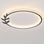 Folira Round LED Flush Mount Ceiling Light