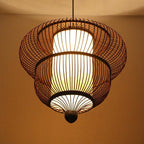 Marrakesh 2-Tier Bamboo Pendant Light