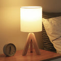Woodgrain Nordic Tripod Table Lamp