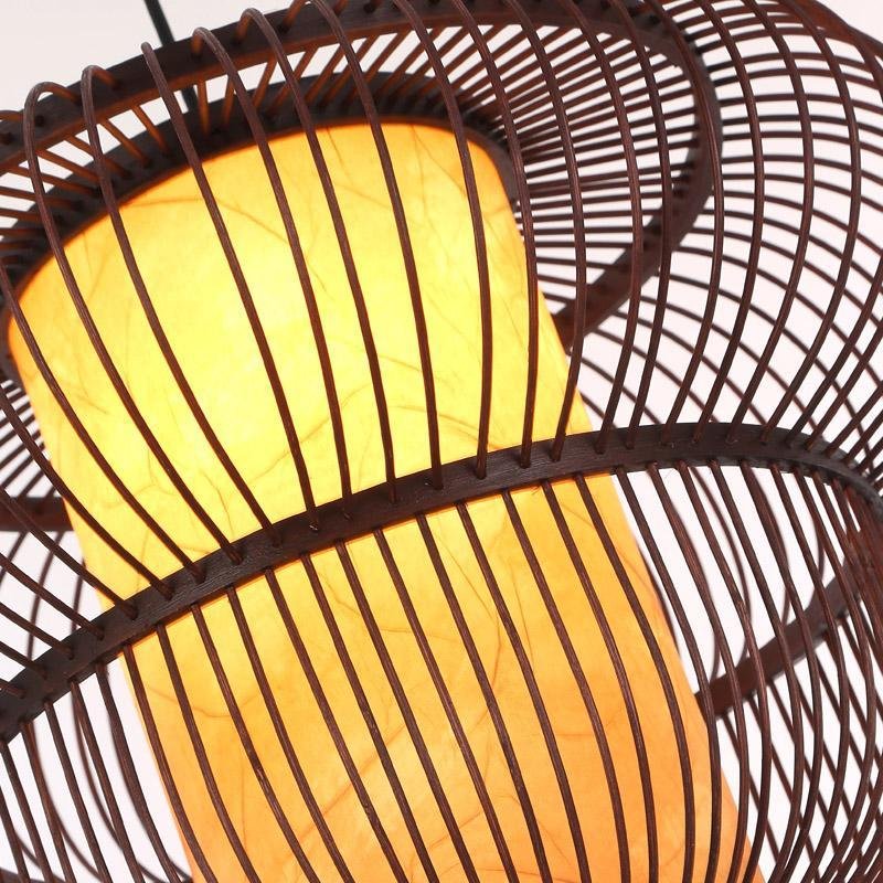 Marrakesh 2-Tier Bamboo Pendant Light