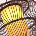 Marrakesh 2-Tier Bamboo Pendant Light