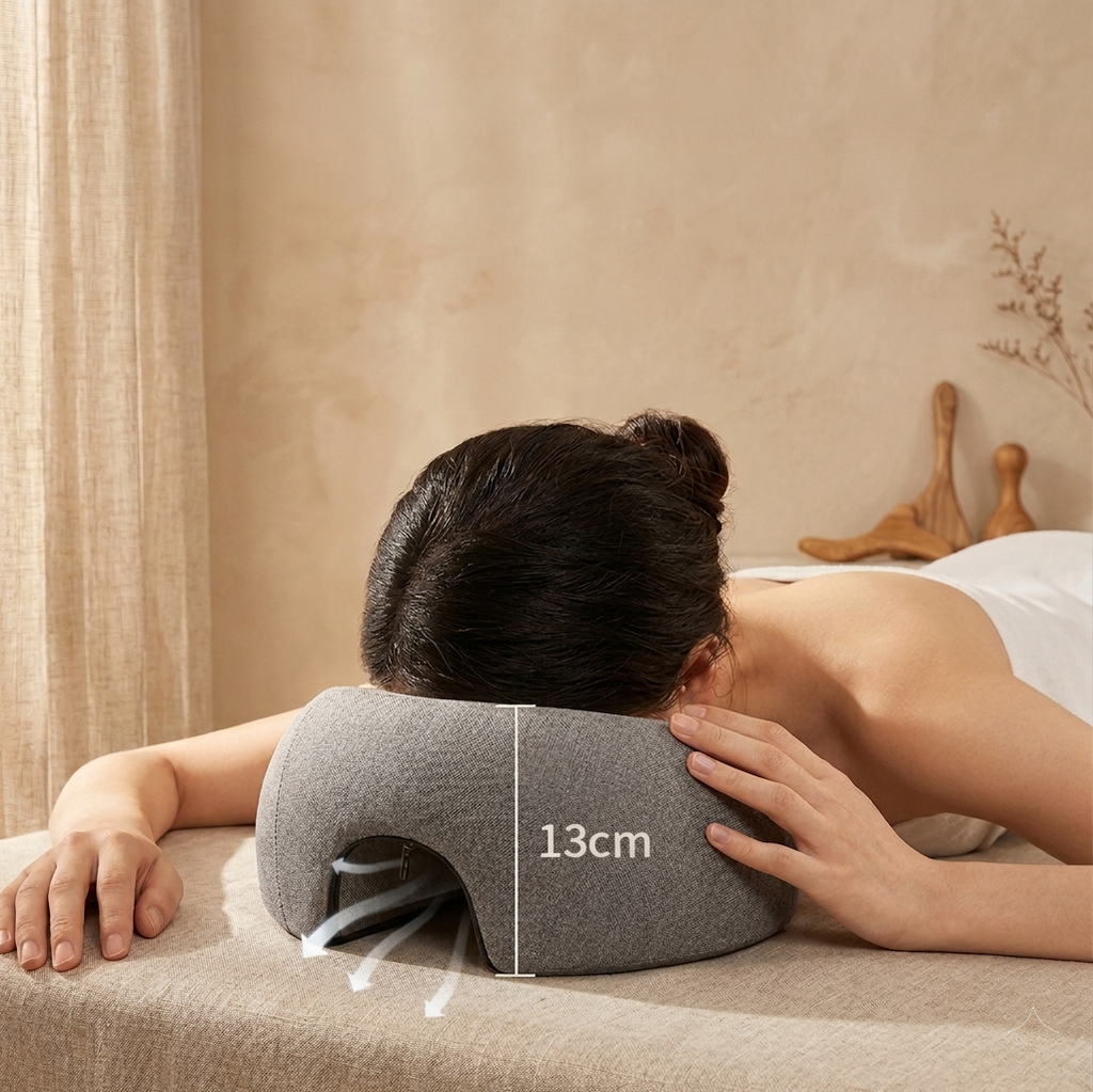 RestFace Ergonomic Face Cradle Pillow
