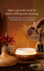 MistWood Wood Grain Aroma Diffuser
