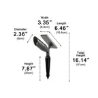 LumaSpot Aluminum IP65 Waterproof LED Garden Spotlight