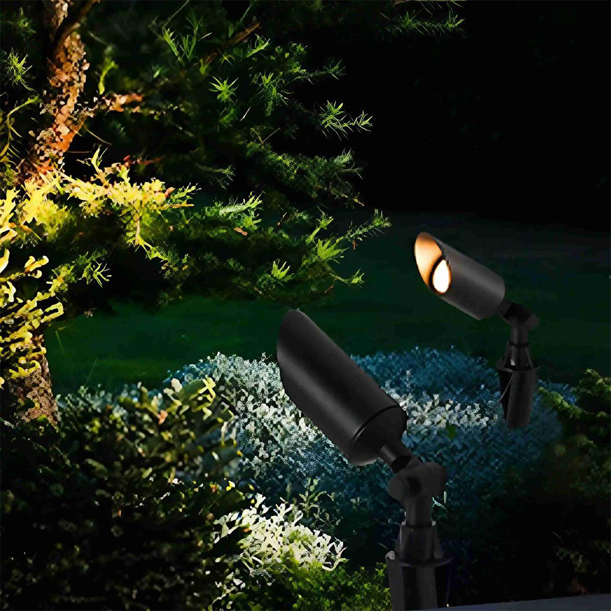 LumaSpot Aluminum IP65 Waterproof LED Garden Spotlight
