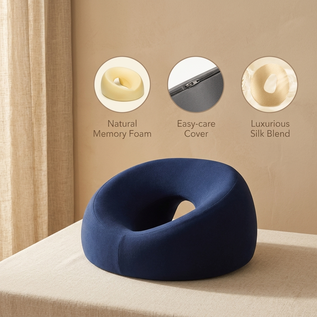RestFace Ergonomic Face Cradle Pillow