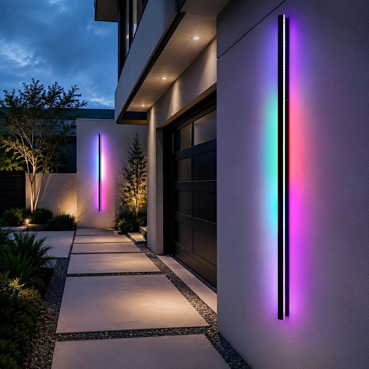 Prisma RGB LED Outdoor Wall Strip Light