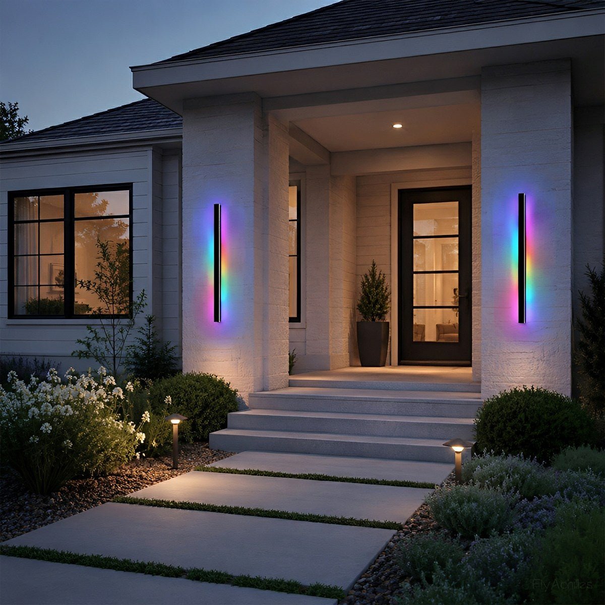 Prisma RGB LED Outdoor Wall Strip Light