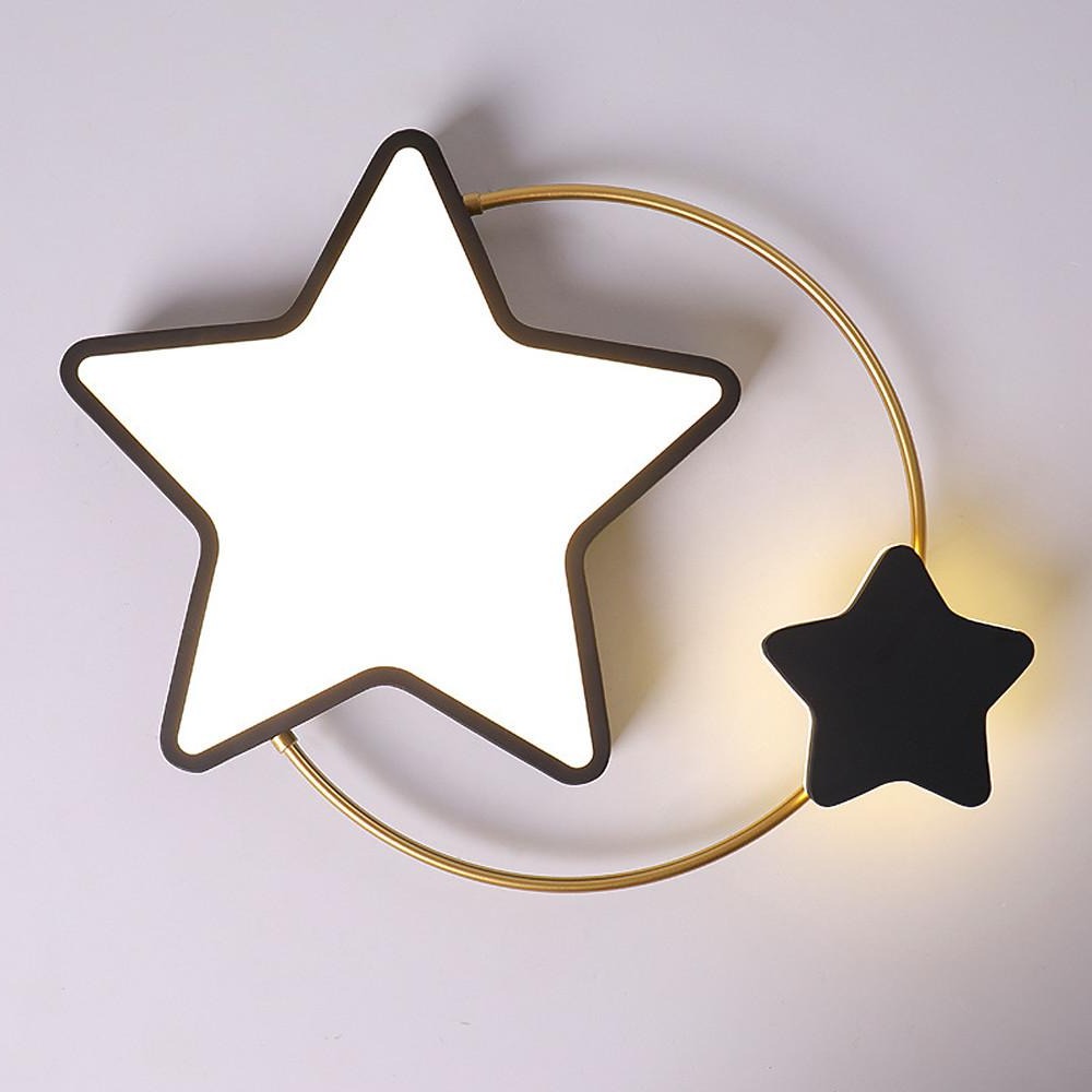 StarBeam Star Shape Dimmable LED Flush Mount Ceiling Light