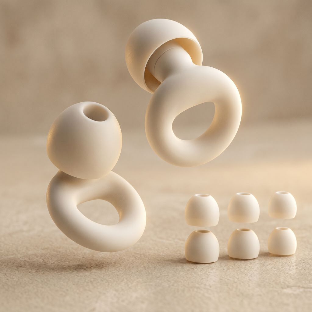 QuietFit Hypoallergenic Sleep Earplugs