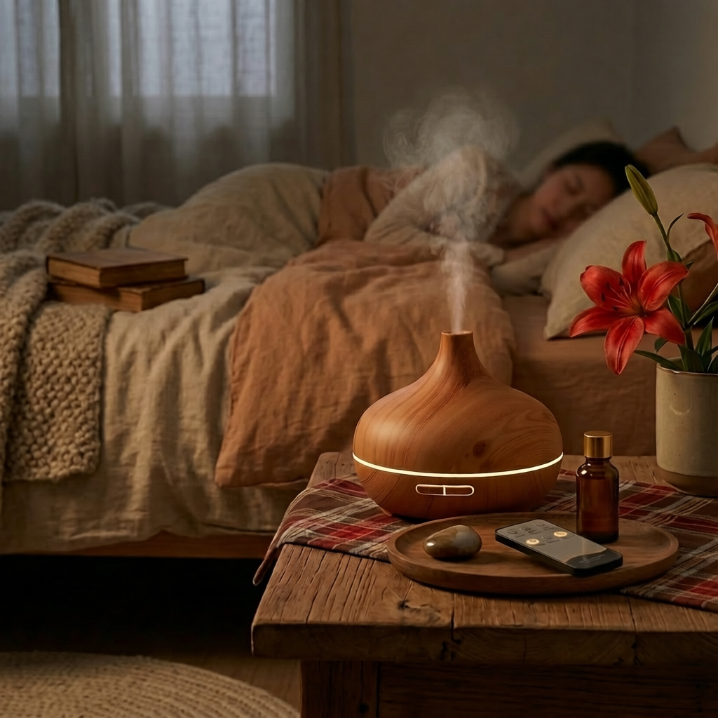 MistWood Wood Grain Aroma Diffuser