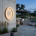 Lumina Circular Moon LED Waterproof Wall Light