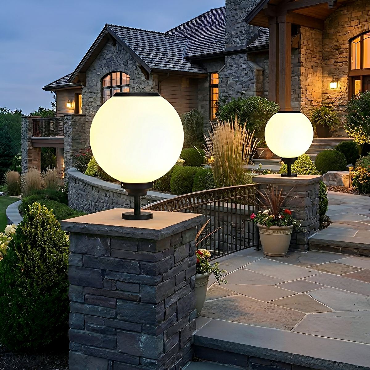 SolCap Solar LED Fence Post Cap Light