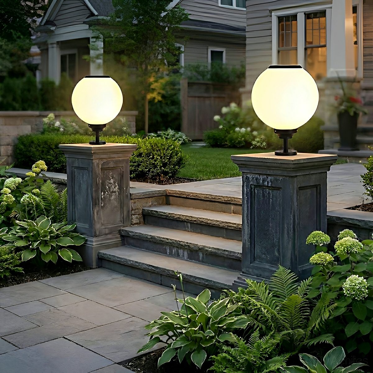 SolCap Solar LED Fence Post Cap Light