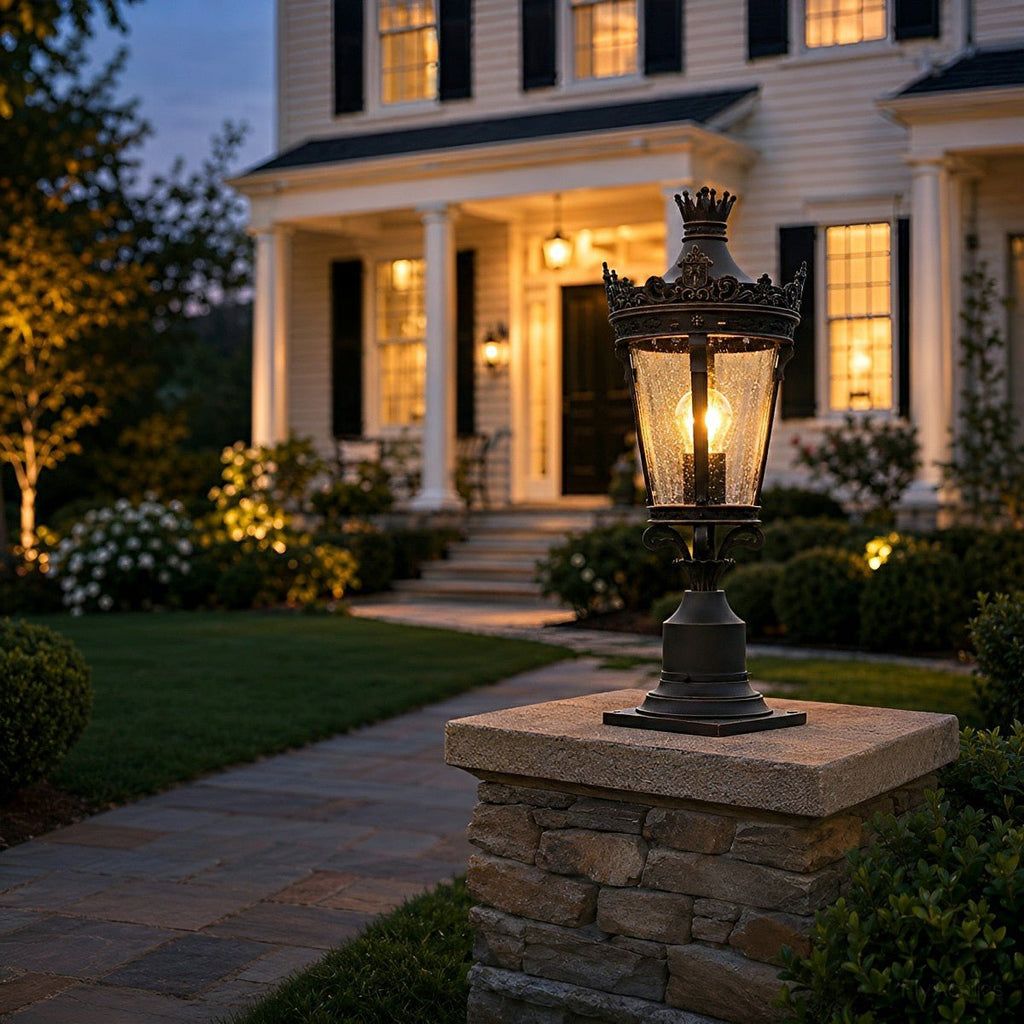 Belmont Vintage European Lantern Post Light