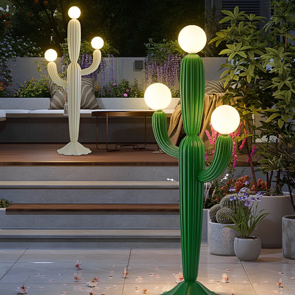 Oasis Cactus Dimmable Standing Floor Lamp