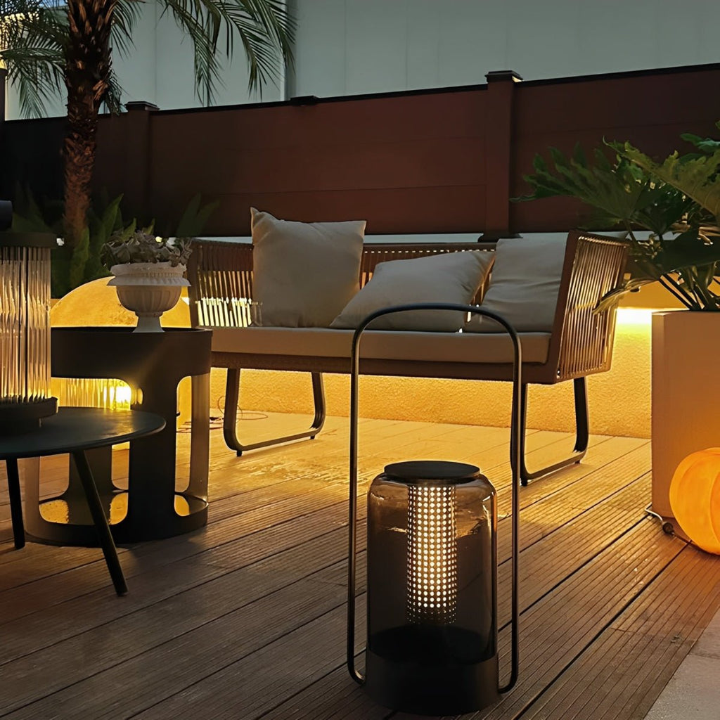 Solara Cylinder Solar LED Outdoor Lamp