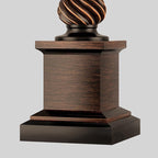 Camden 24'' Rustic Bronze Resin Table Lamp