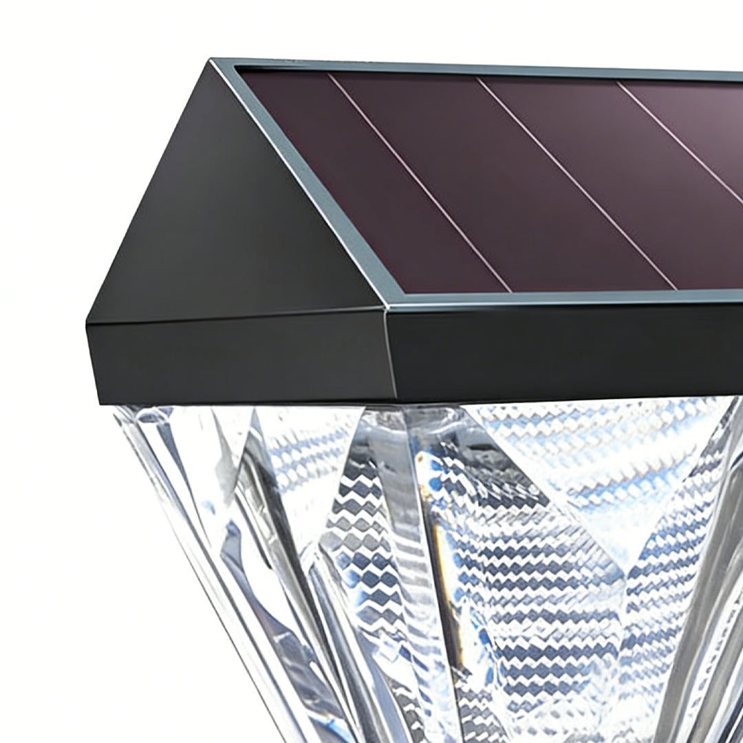 Facet Solar LED Diamond Wall Light (2-Pack)