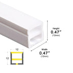 FlexEdge DIY Recessed LED Strip Stair Light DC24V