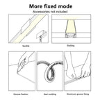 FlexEdge DIY Recessed LED Strip Stair Light DC24V