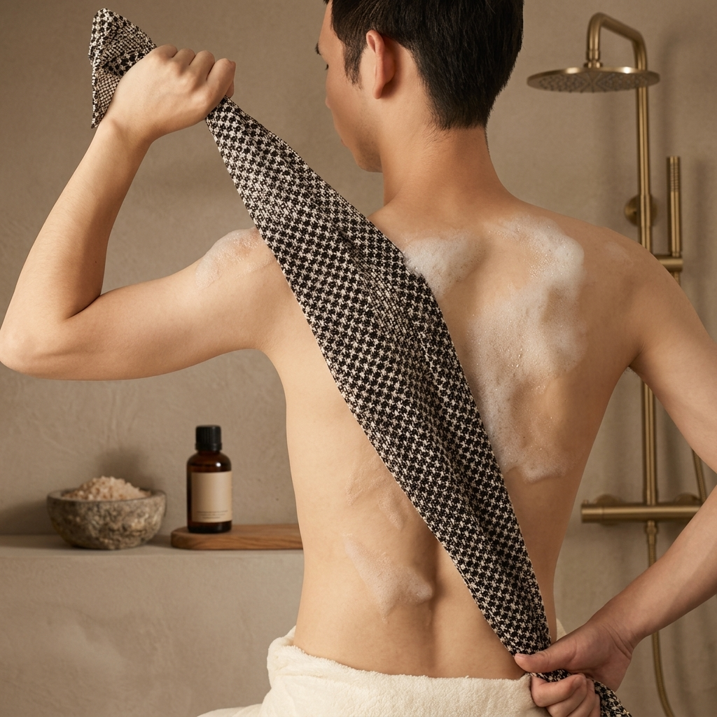 ScrubSilk Japanese Exfoliating Bath Towel