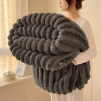 SoftDrift Plush Fleece Throw Blanket