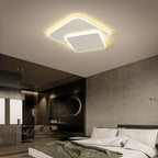 Quadra Square LED Flush Mount Ceiling Light