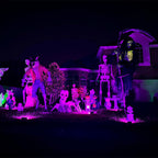 VioletGlow Halloween UV Purple Waterproof Flood Light