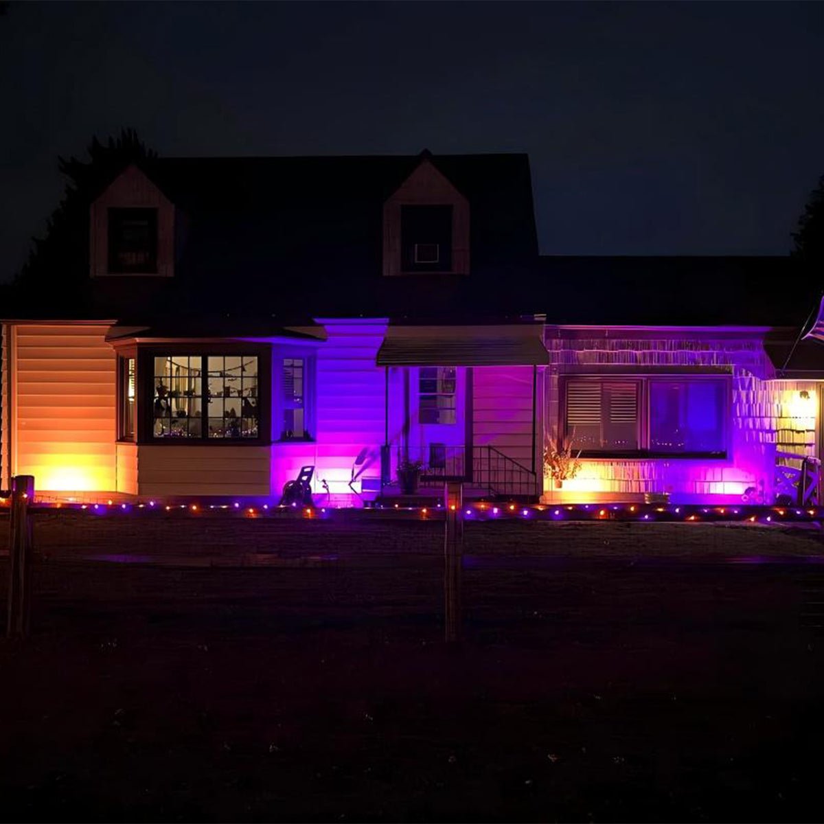 VioletGlow Halloween UV Purple Waterproof Flood Light