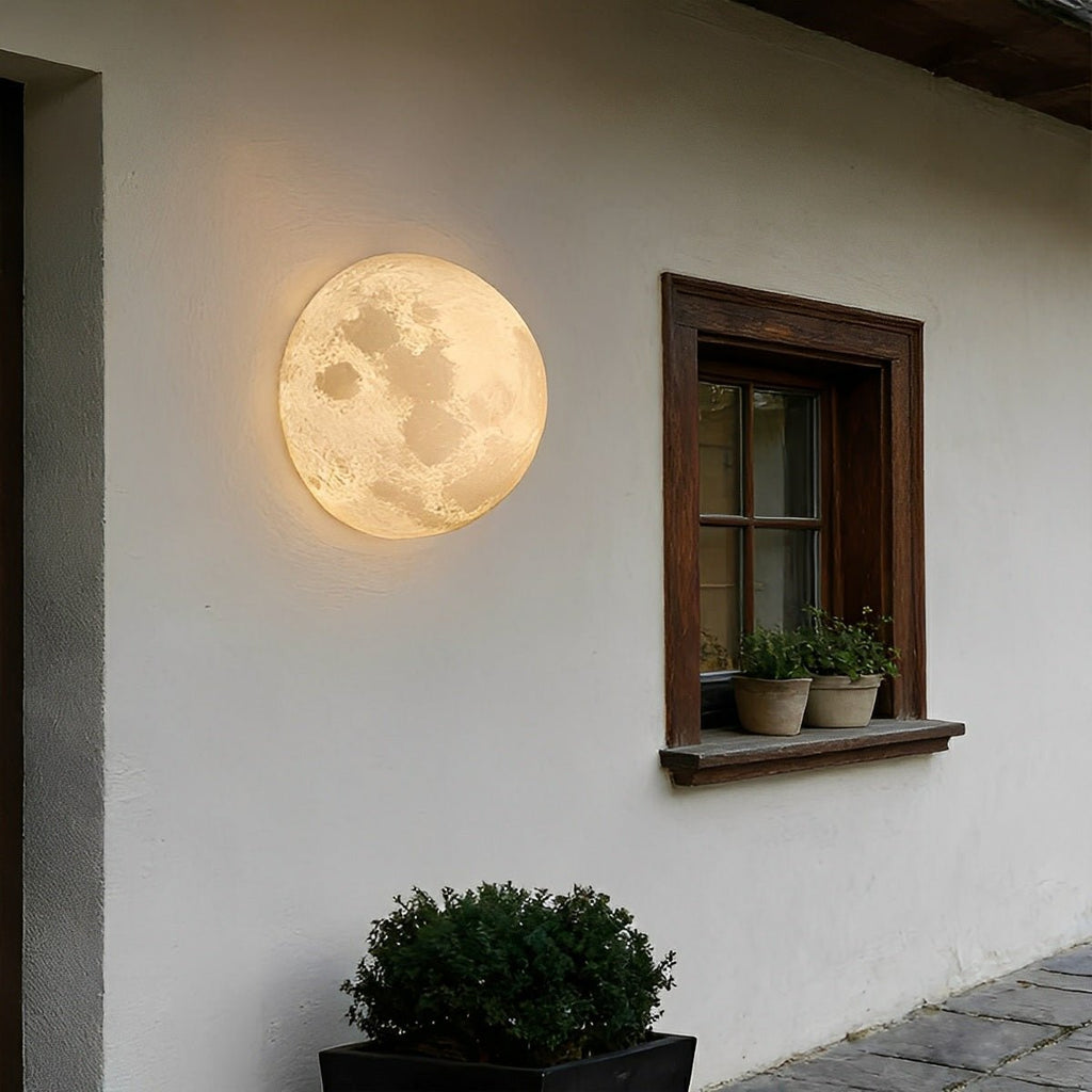 Luna Hemisphere LED Outdoor Wall Light
