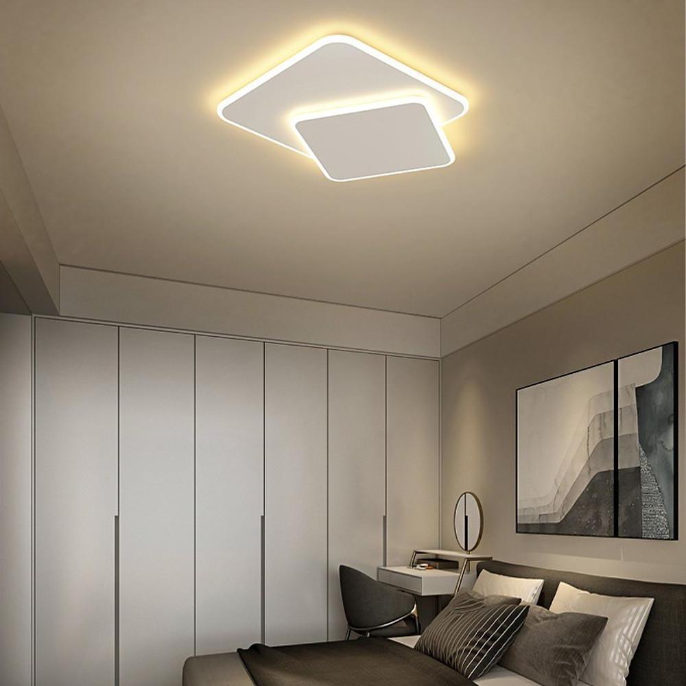 Quadra Square LED Flush Mount Ceiling Light