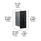 NightPath Motion Sensor LED Recessed Stairway Light