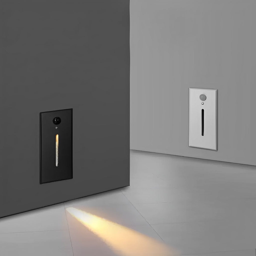 NightPath Motion Sensor LED Recessed Stairway Light