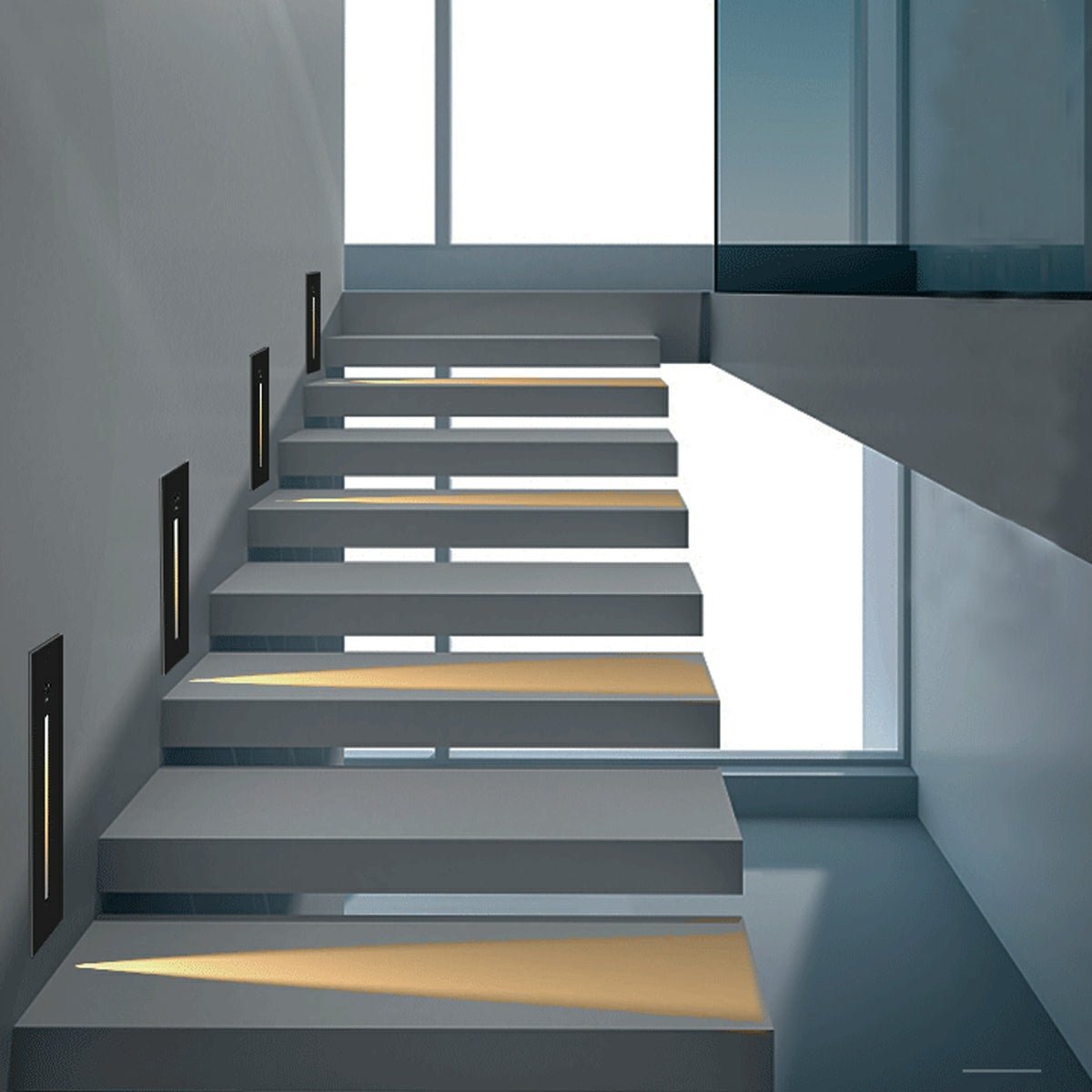 Vellan Motion Sensor LED Stairway Wall Light