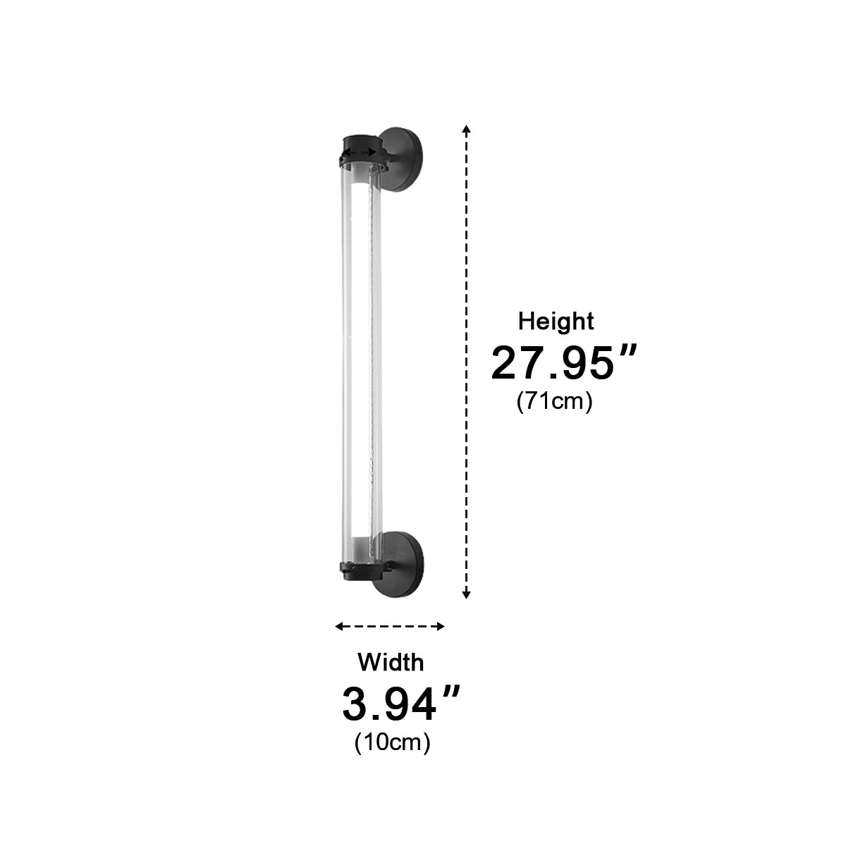 NeonLine Industrial Long Strip LED Wall Sconce