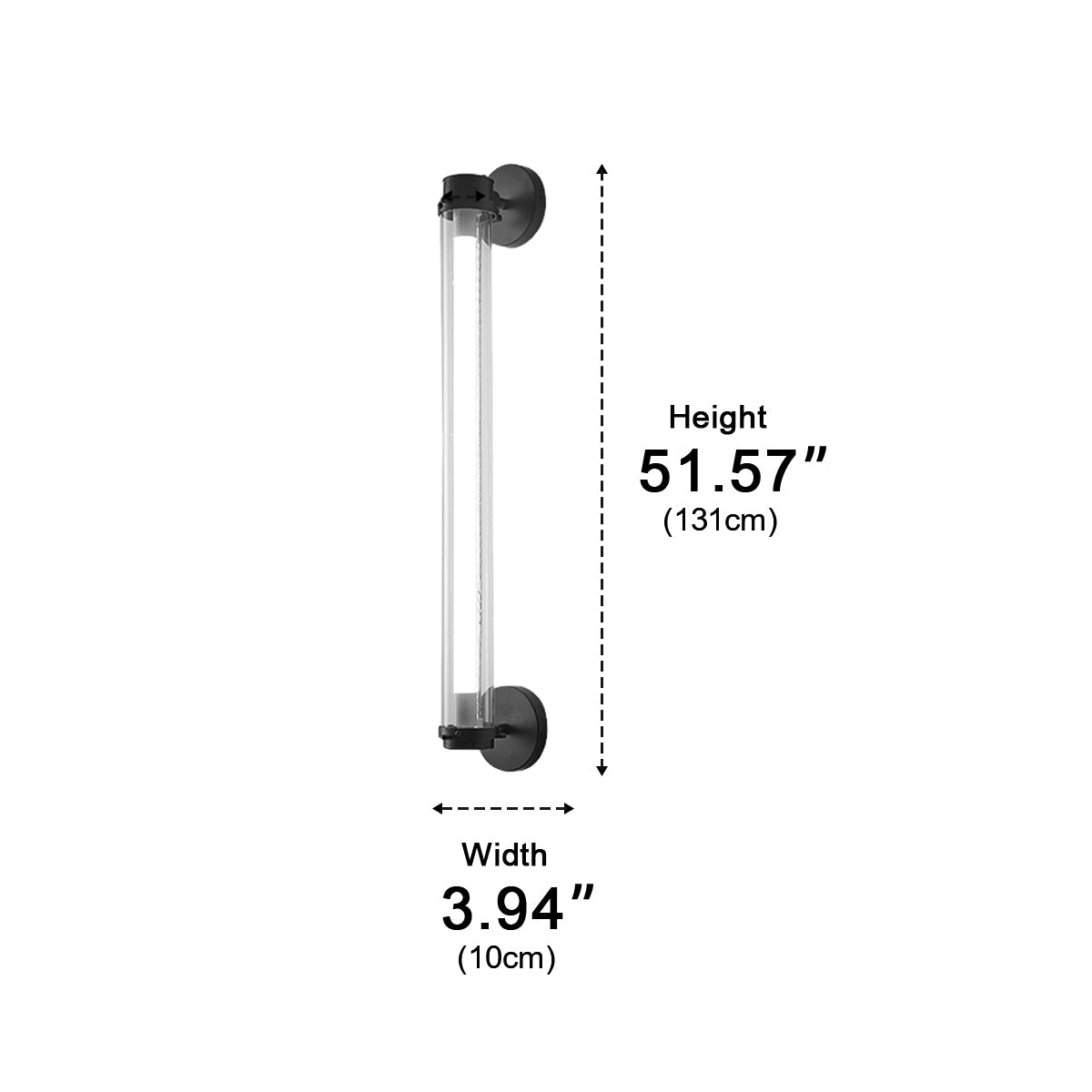 NeonLine Industrial Long Strip LED Wall Sconce