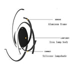 Aurora 22'' Scattered Semicircle Flush Mount Ceiling Light